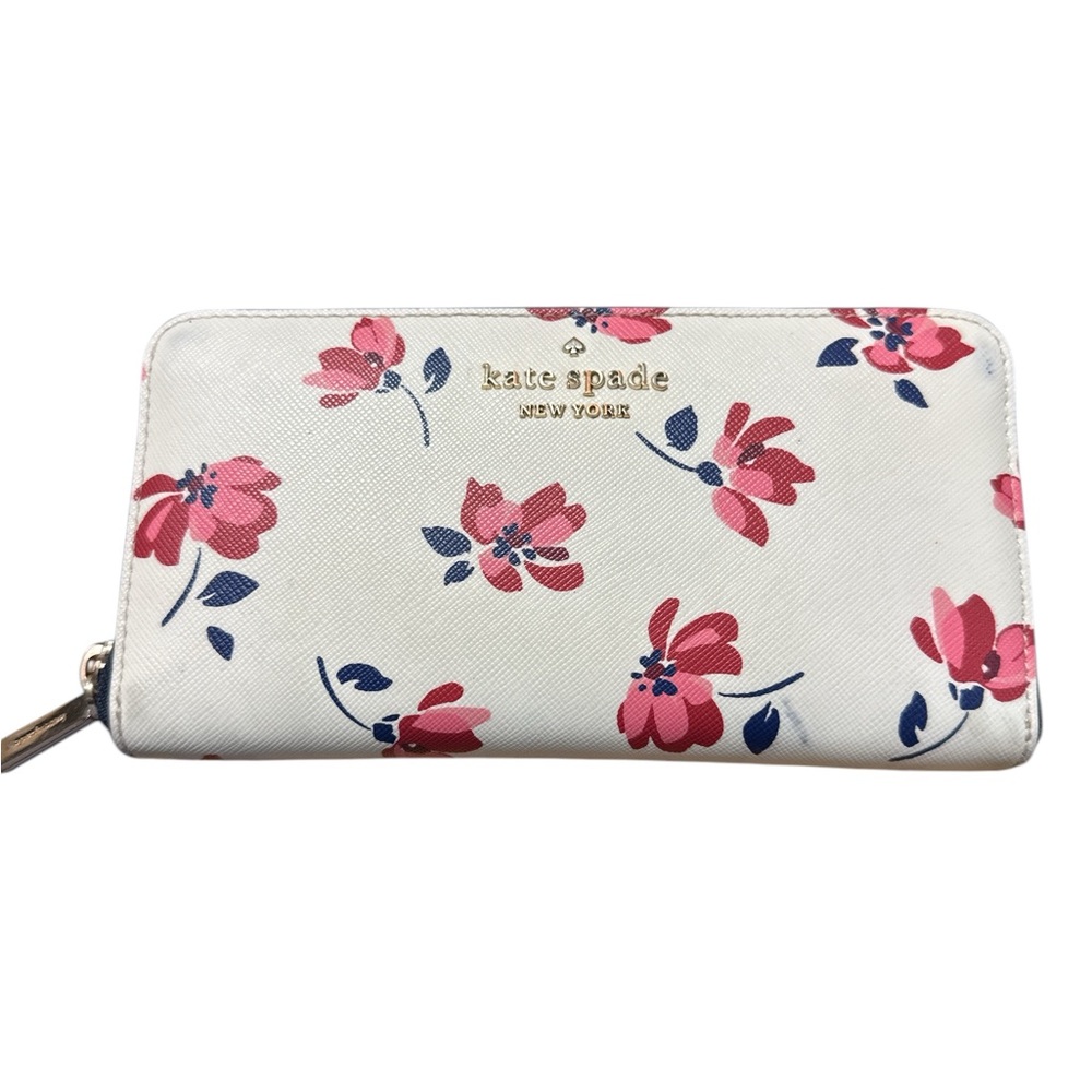 Kate Spade Large Continental Wallet “Staci tea garden”